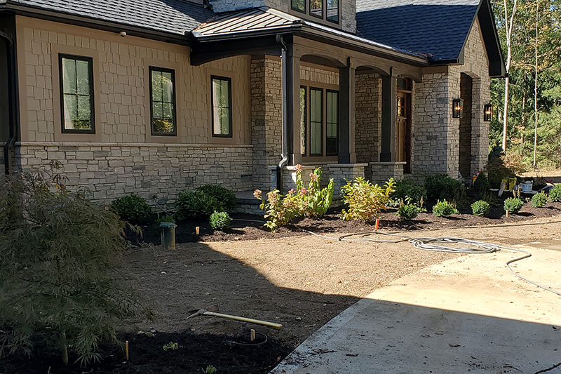 outdoor front yard landscaping
